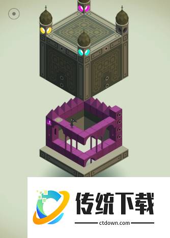 纪念碑谷方盒子怎么过