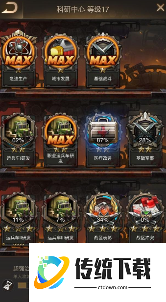 守望黎明科研中心升级有什么用 守望黎明科研中心升级有什么用