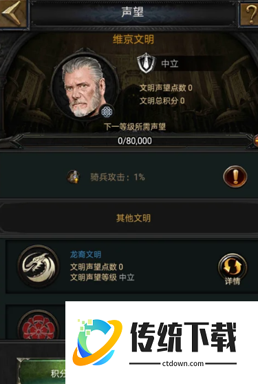 列王的纷争选择什么文明