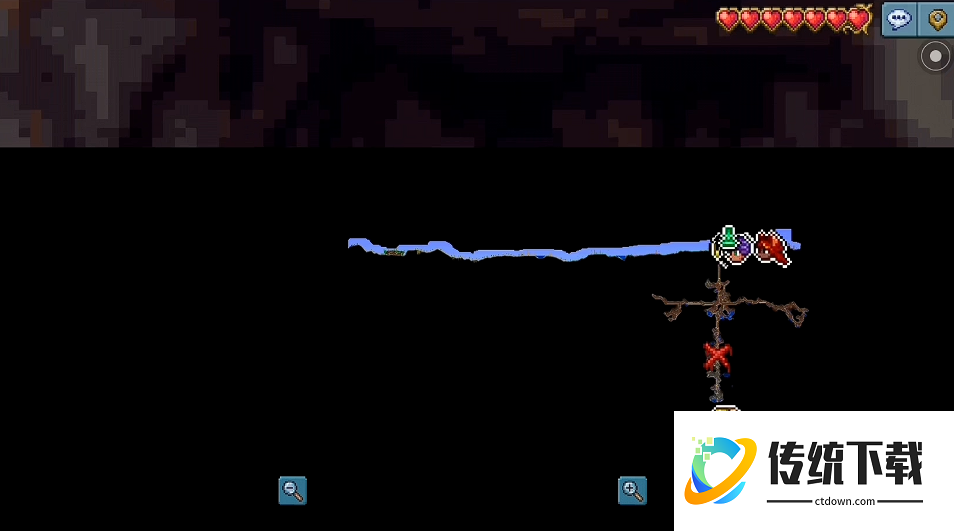 泰拉瑞亚蜘蛛洞在哪