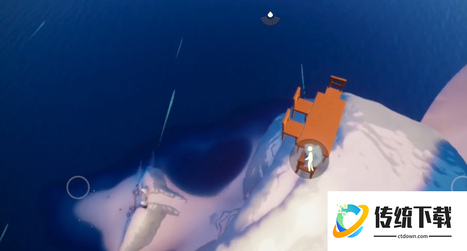 光遇爱心湖怎么去