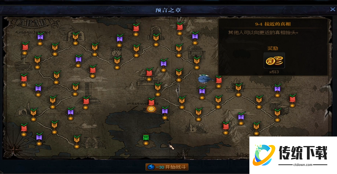 地下城与勇士创世之书9-4怎么打