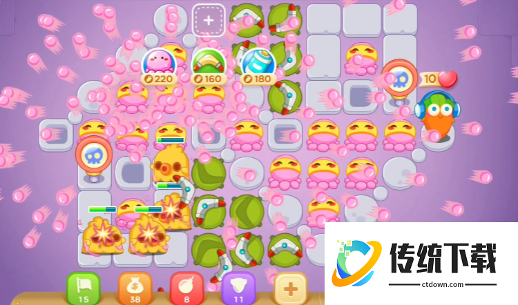 保卫萝卜3夜市第21关怎么过