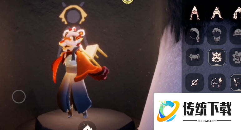 光遇舞狮帽如何搭配