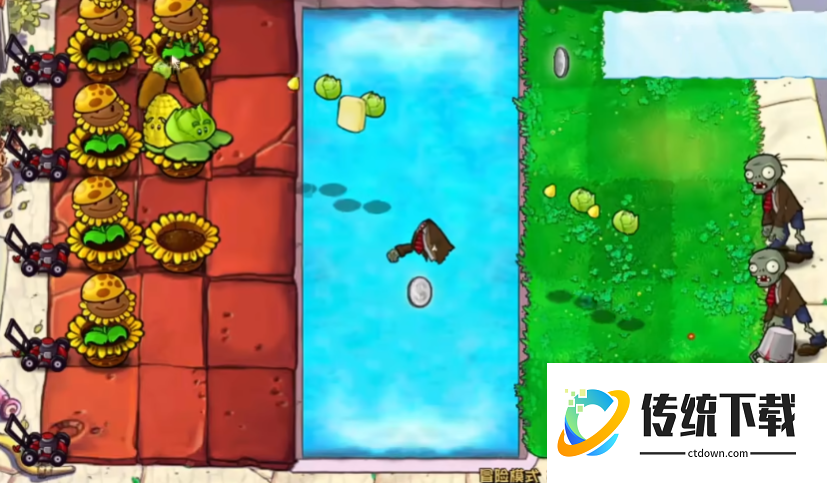 植物大战僵尸关卡43怎么过