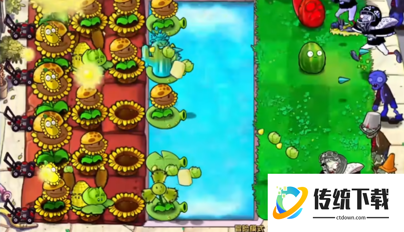 植物大战僵尸关卡43怎么过