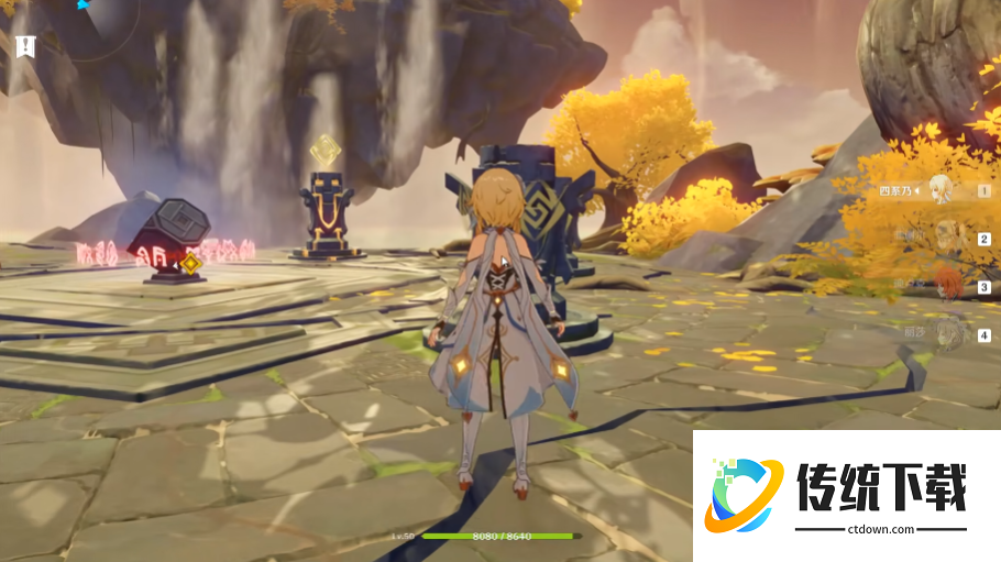 原神云来海石柱怎么点亮