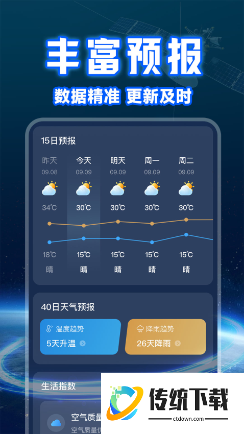 实时卫星天气免费版