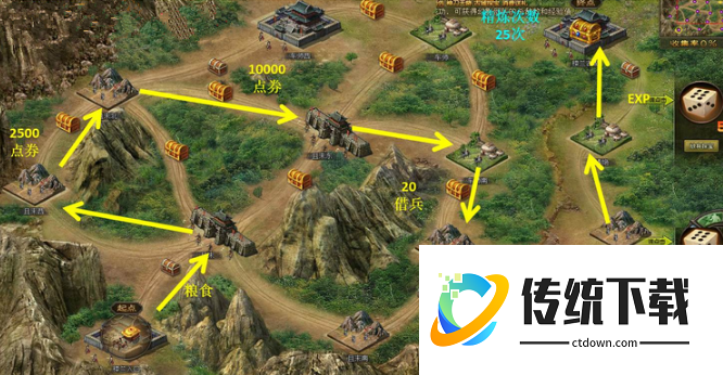 攻城掠地古城寻宝怎么玩