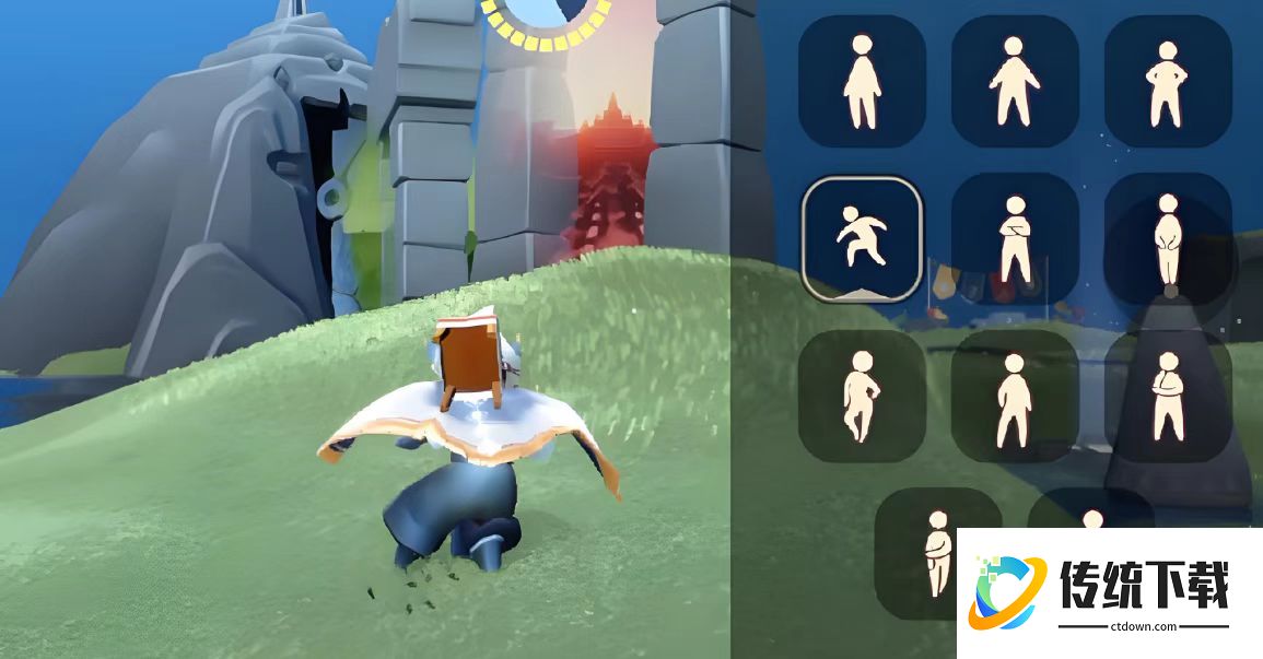 光遇矮人面具如何遁地