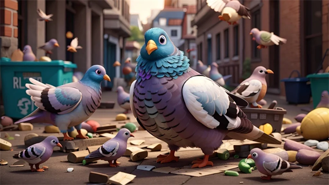 疯狂的鸽子pigeonpop