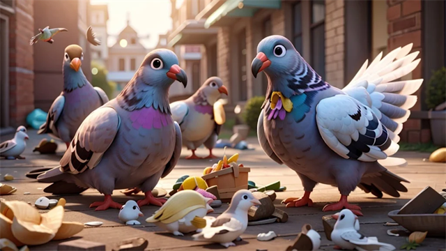 疯狂的鸽子pigeonpop