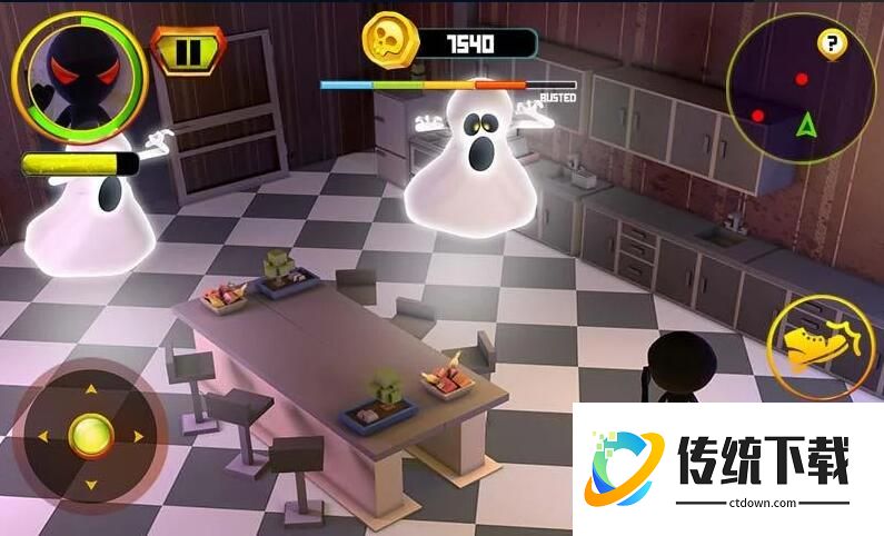 火柴人之闹鬼的酒店手游