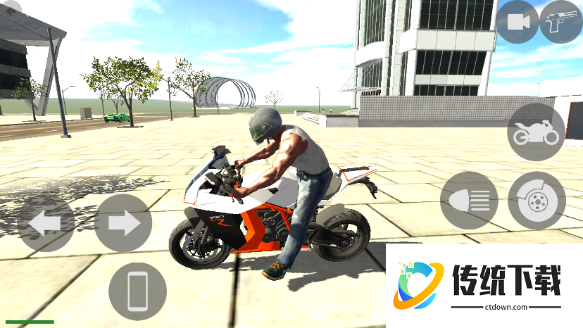 印度摩托车驾驶3d