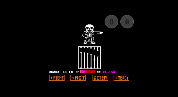 传说之下sans模拟器