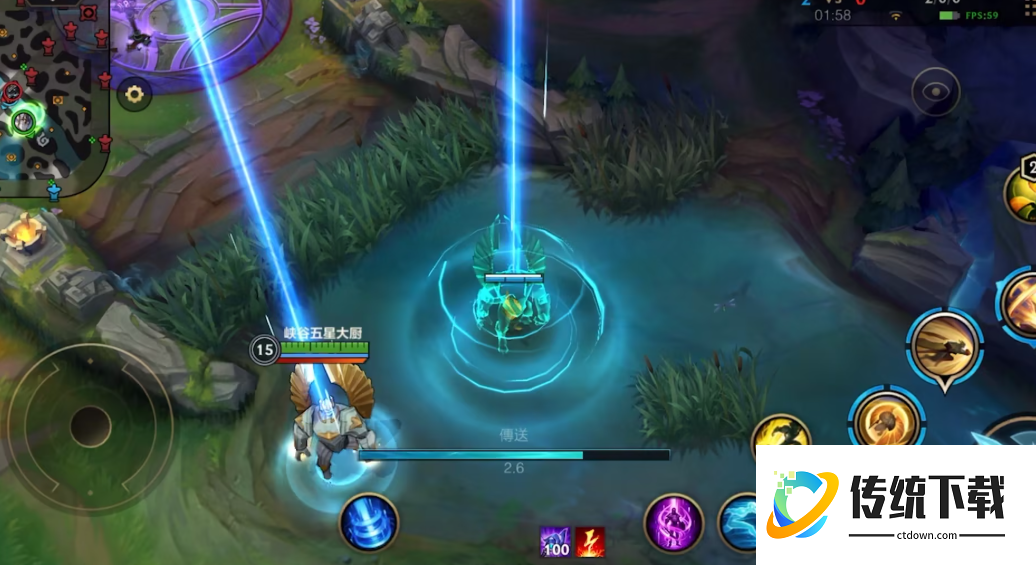 英雄联盟手游哪个英雄可以tp