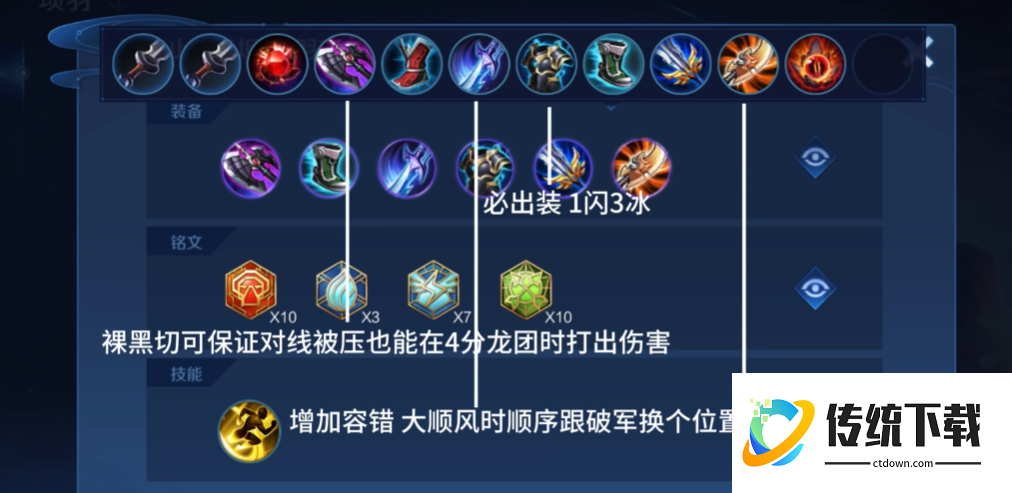 王者荣耀项羽最新出装出什么