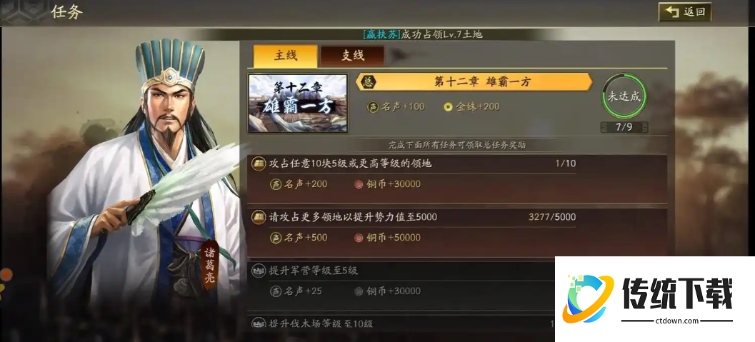 三国志战略版领地和什么有关
