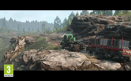 旋转轮胎雪地奔驰