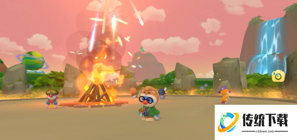 摩尔庄园晚上怎么度过