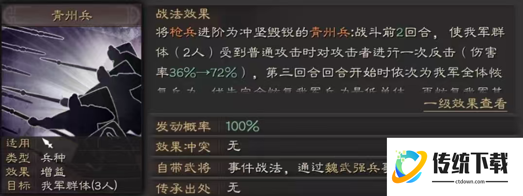 三国志战略版什么兵种克锐武卒