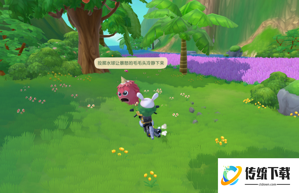 摩尔庄园手游怎么抓毛毛头