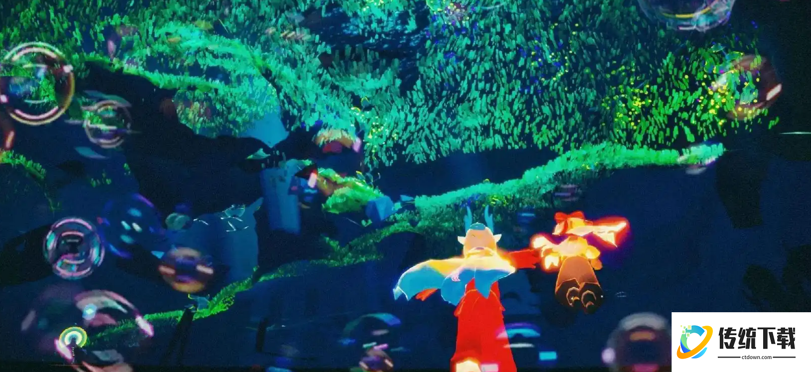 光遇神秘森林怎么飞