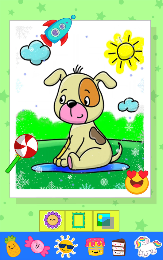 儿童画画涂色游戏免费版