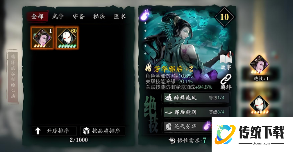 影之刃3刷无名套有什么用