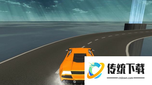 小汽车弯道漂移