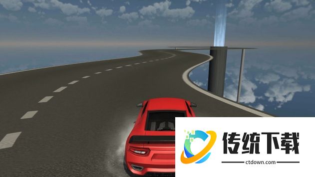 小汽车弯道漂移