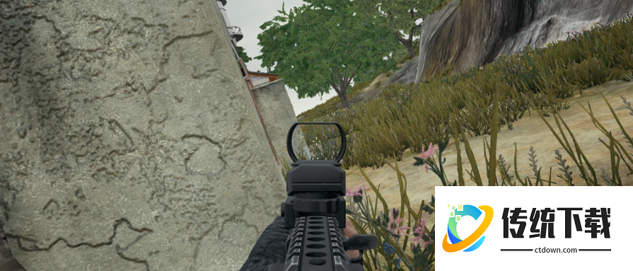 绝地求生瞄准镜怎么斜着瞄准