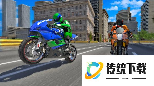 摩托车赛车手游戏