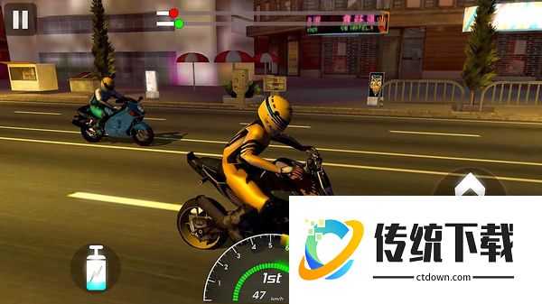 摩托车赛车手游戏