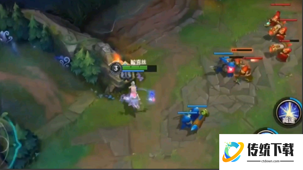 英雄联盟手游兵线如何控在塔下