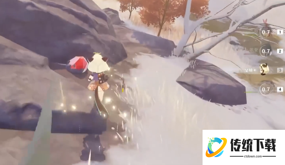 原神雪山地上的压力板怎么做