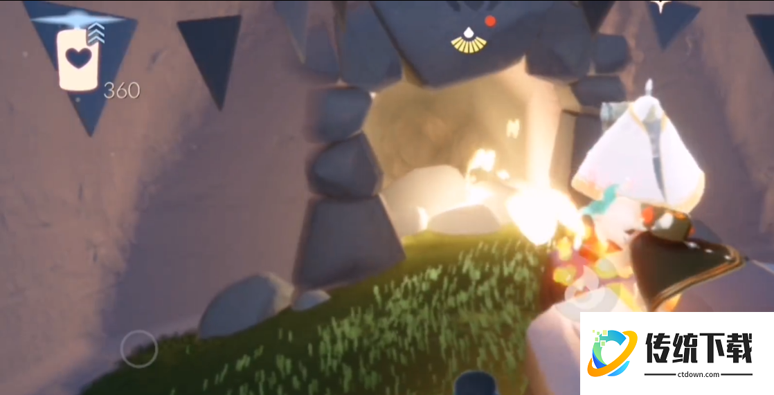 光遇如何飞墓土的云