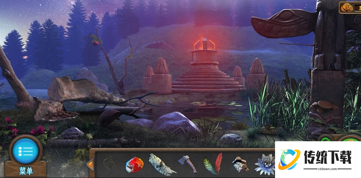 密室逃脱10月亮怎么放