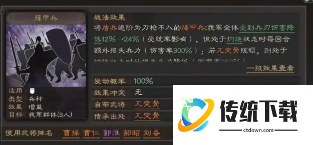 三国志战略版曹仁带什么