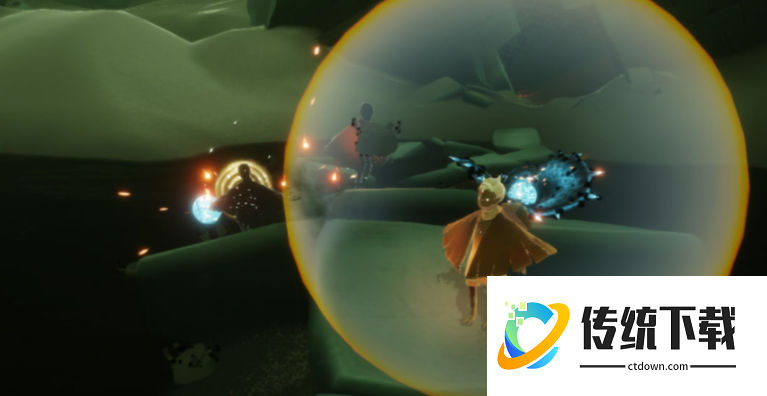 光遇墓土螃蟹怎么躲避