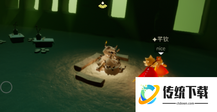 光遇墓土螃蟹怎么躲避