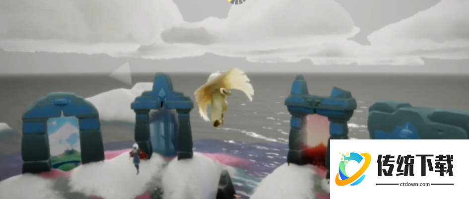 光遇一个人怎么飞天