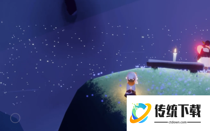 光遇斗篷后面的星星发什么光