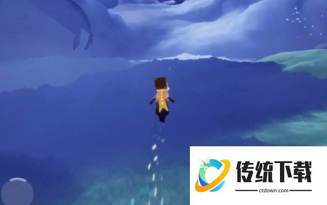 光遇斗篷后面的星星发什么光