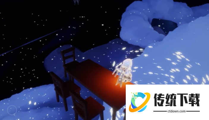 光遇斗篷后面的星星发什么光