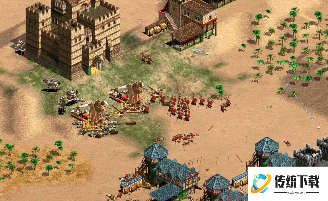 帝国时代2后期最强兵种搭配是什么