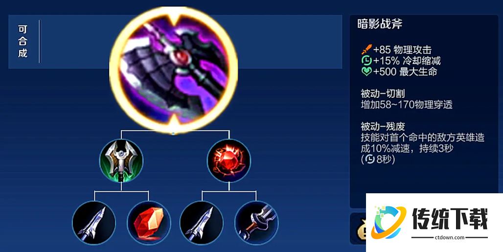 王者荣耀打盘古出什么装