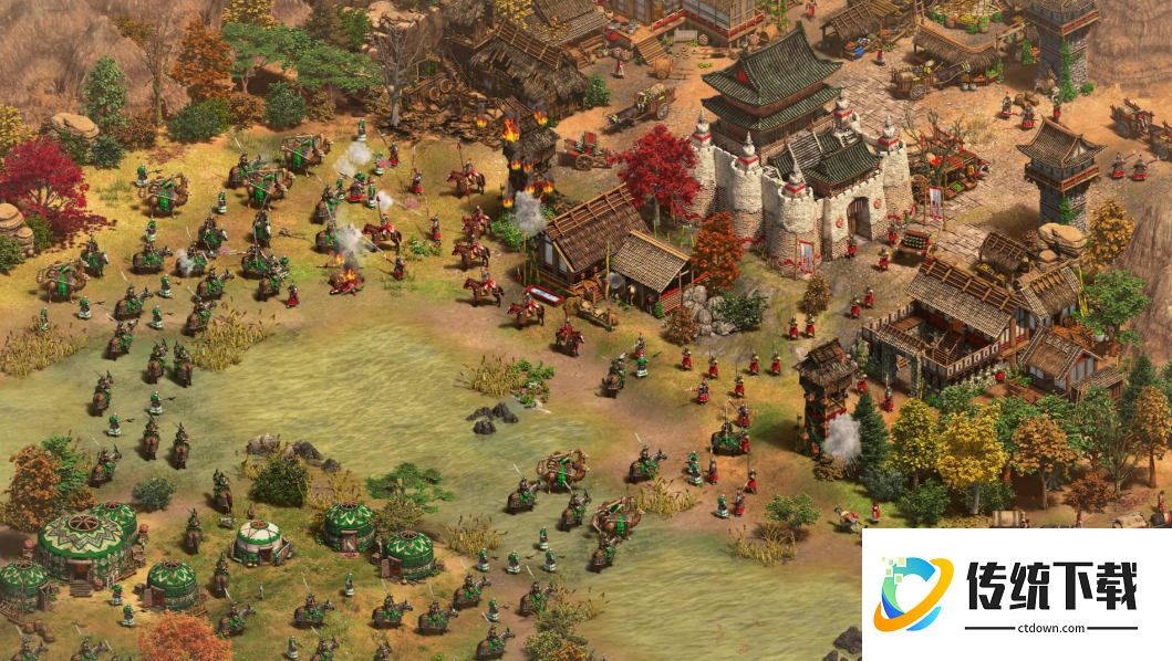 帝国时代2怎么快速建造