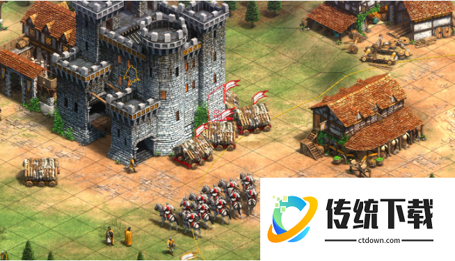 帝国时代2条顿炮塔三发怎么玩