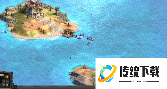 帝国时代2条顿炮塔三发怎么玩